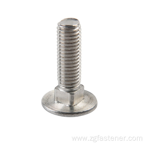 DIN603 Round Head Square Neck Bolt Mushroom Typel Round Head Square Neck Carriage Bolt